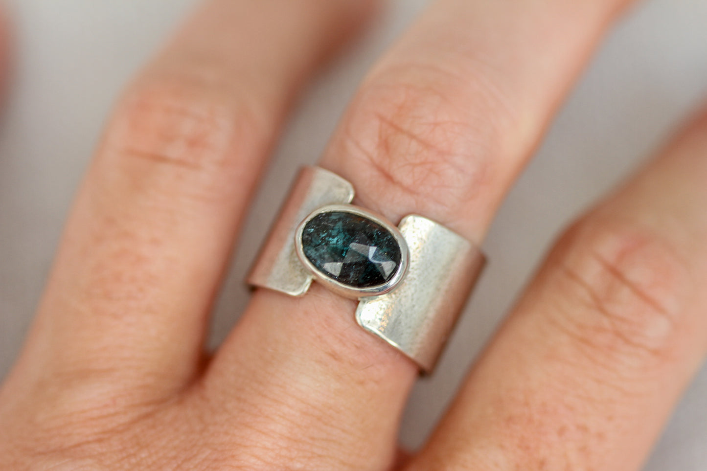 Sterling Silver Kyanite Ring
