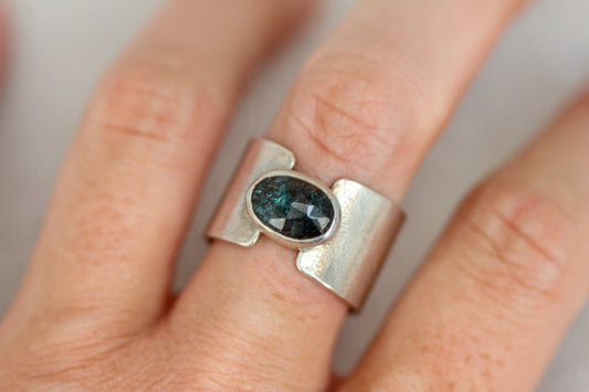 Sterling Silver Kyanite Ring