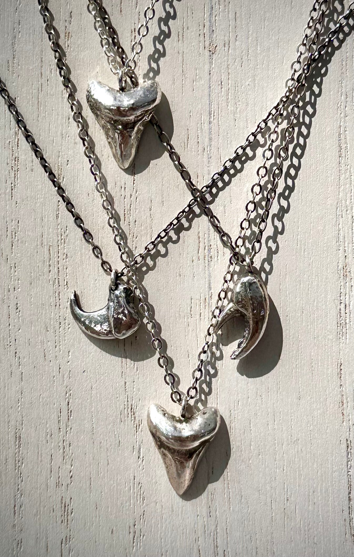 Shark Tooth Pendant Necklace