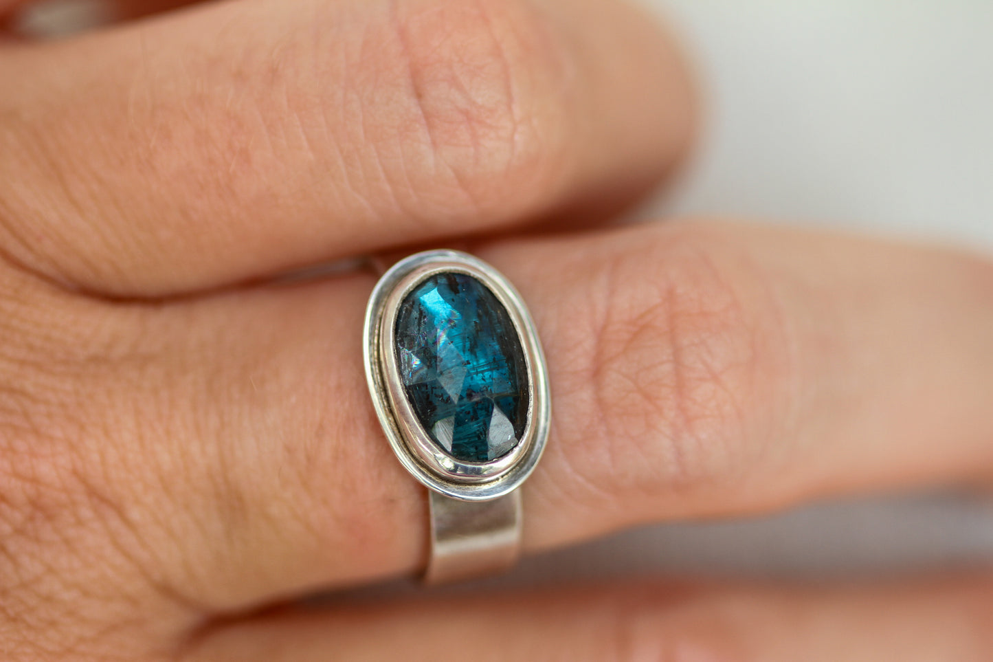 Sterling Silver Kyanite Ring