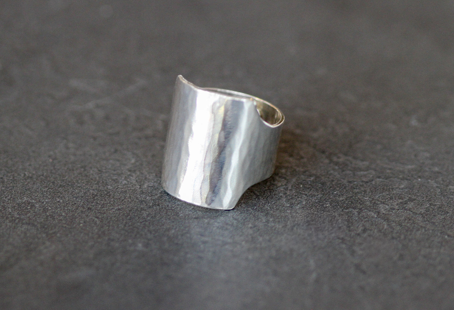 Silver Shield Ring