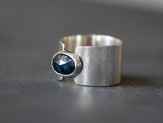 Sterling Silver Kyanite Ring